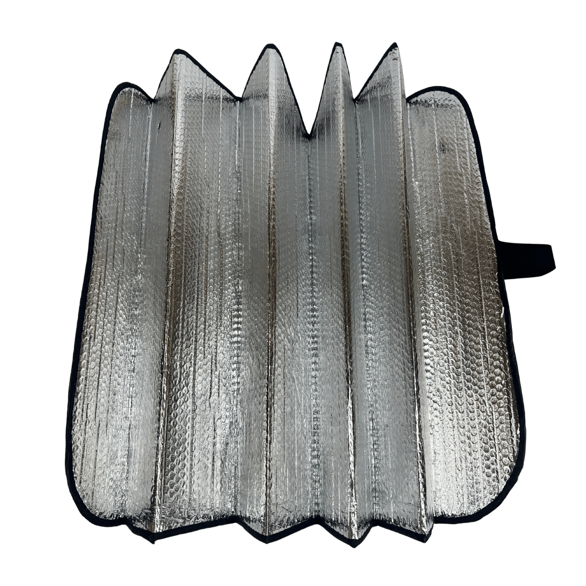 Car Windscreen Sunshade Black/Silver 150x70cm