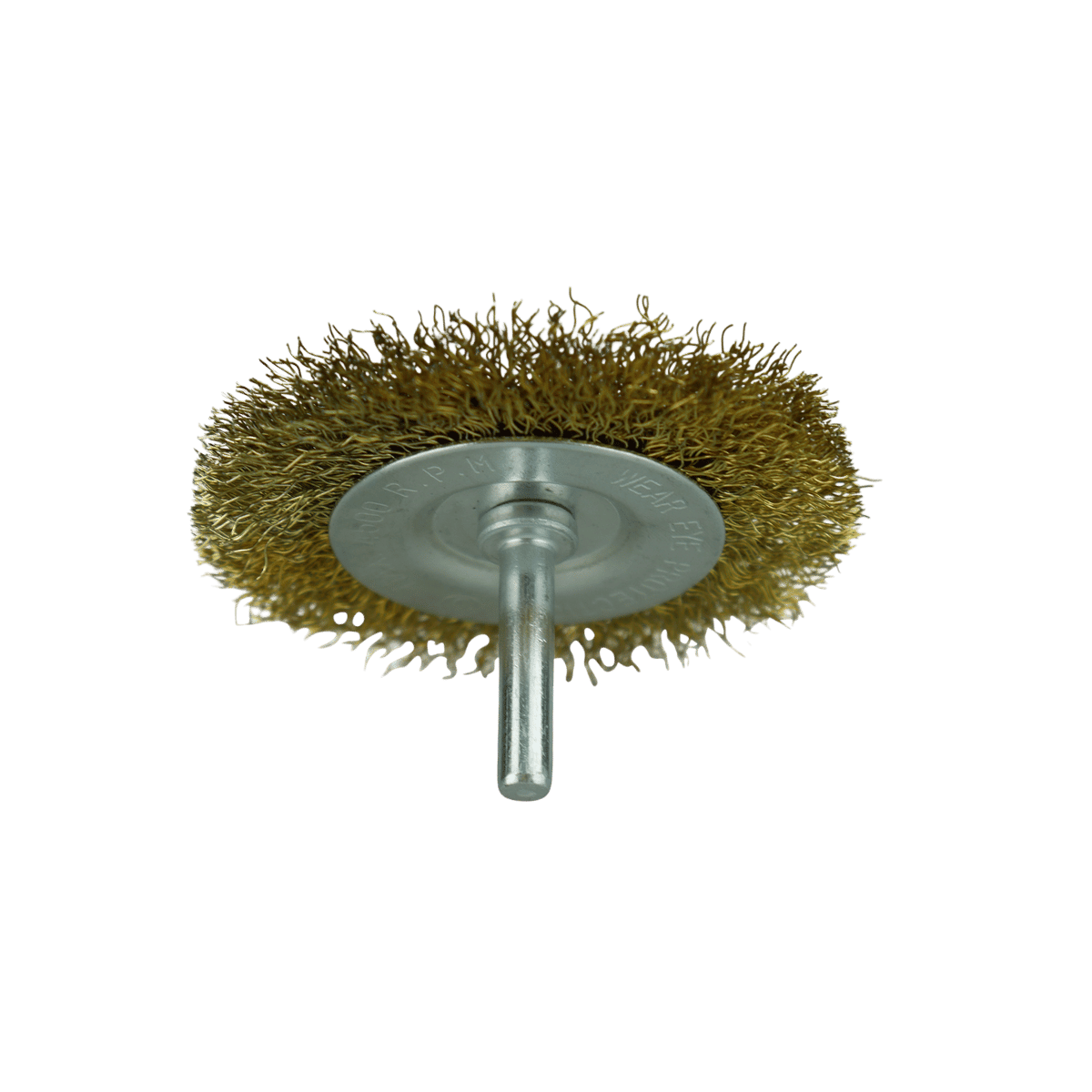 Wire Wheels 3" x 1/4" Shank Gold Finish