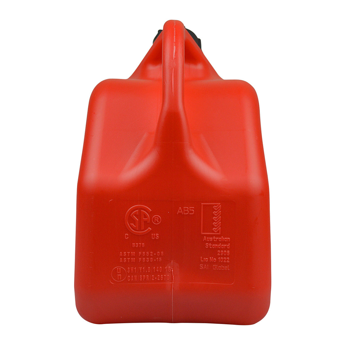 Scepter 5L Squat Fuel Jerry Can Red