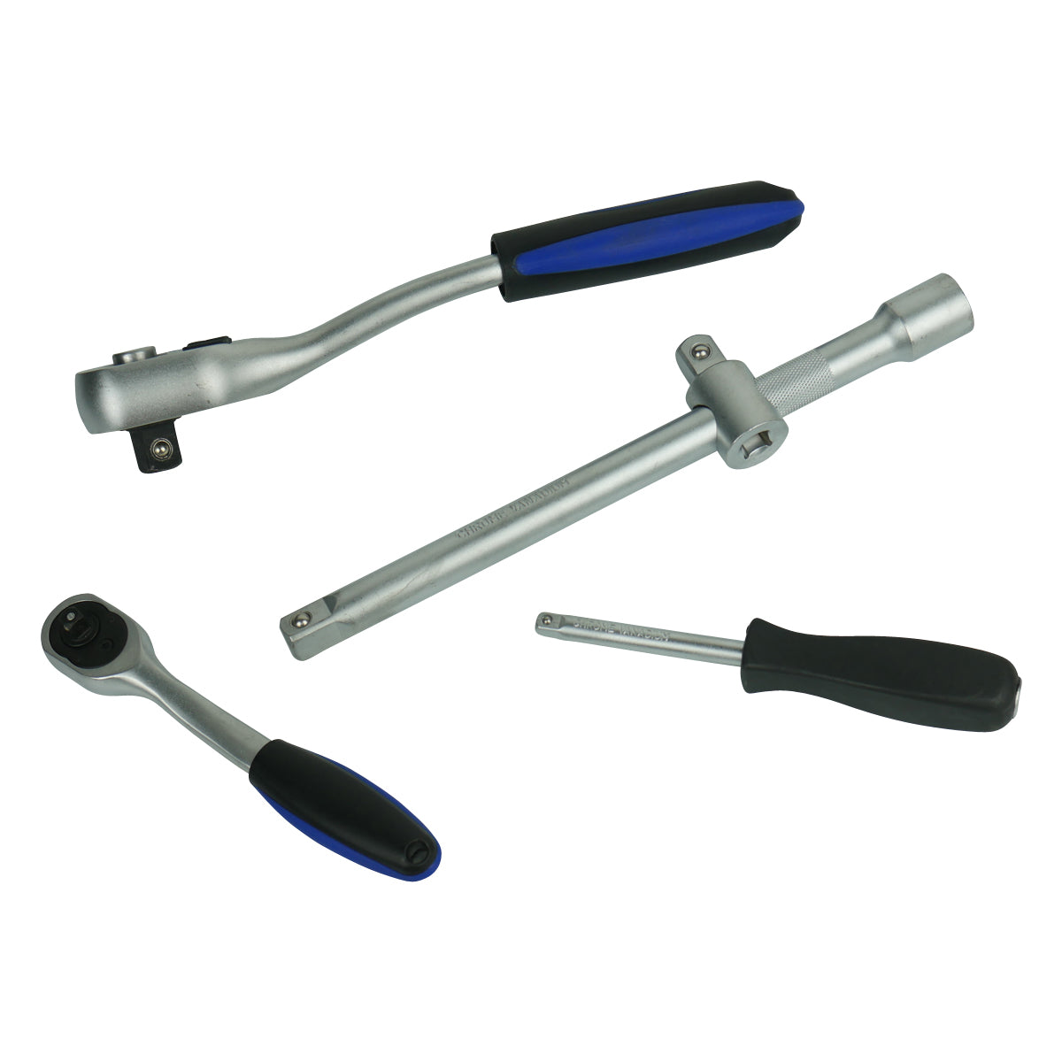 Socket Set 94 Piece 1/2" & 1/4" Drive Tool Kit with Carry Case