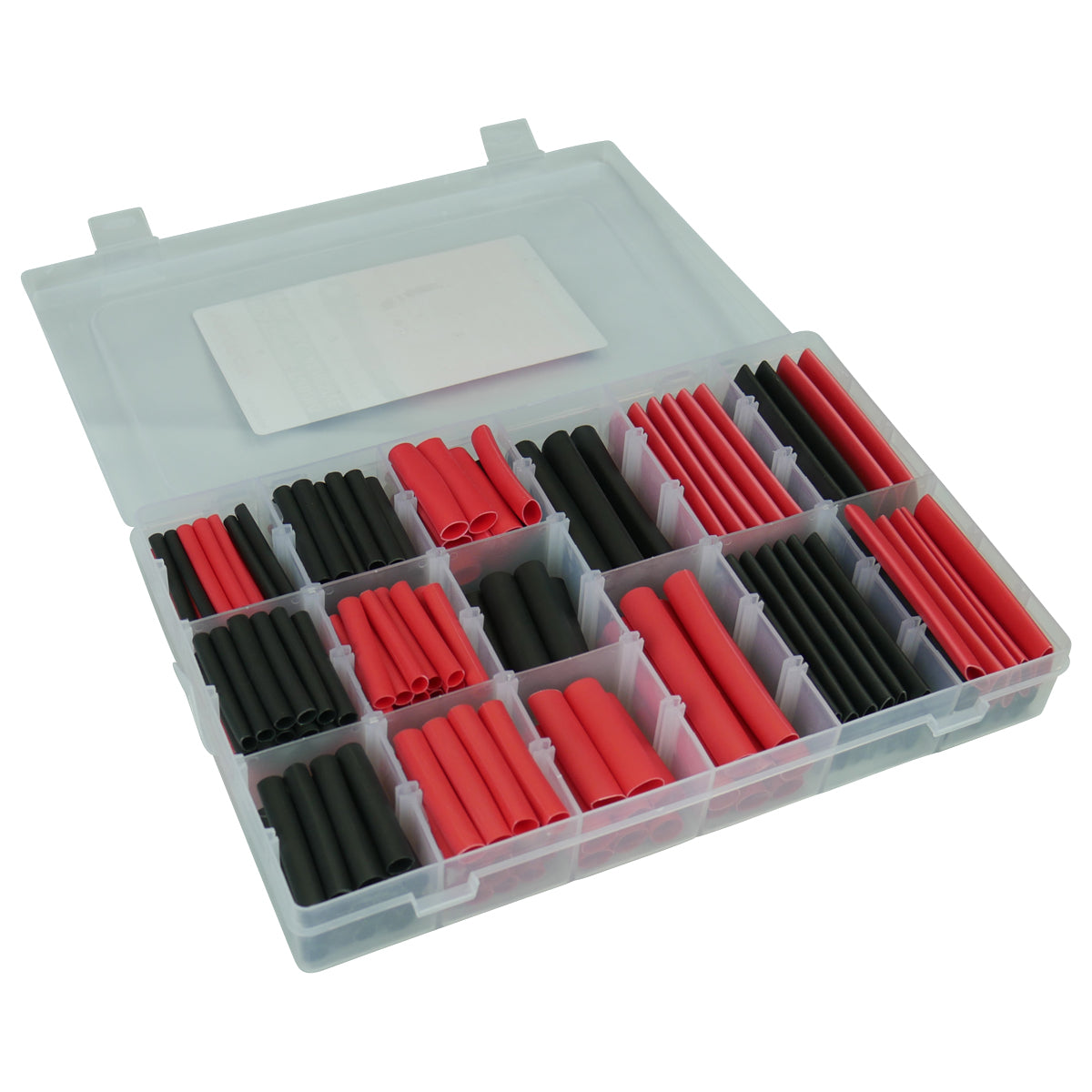 HeatShrink Assortment Red & Black Dual Wall 254 Piece