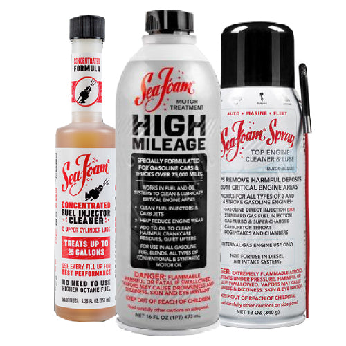 Seafoam High Mileage / Older Engine Package