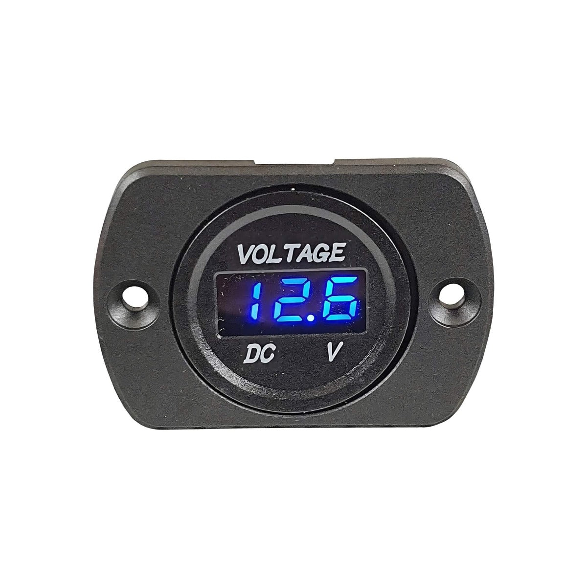 Volt Gauge with Blue LED Display