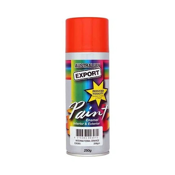 Export International Orange Enamel Paint 250gm