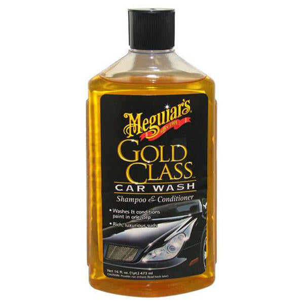 Meguiars Gold Class Car Wash Shampoo And Conditioner 473mL