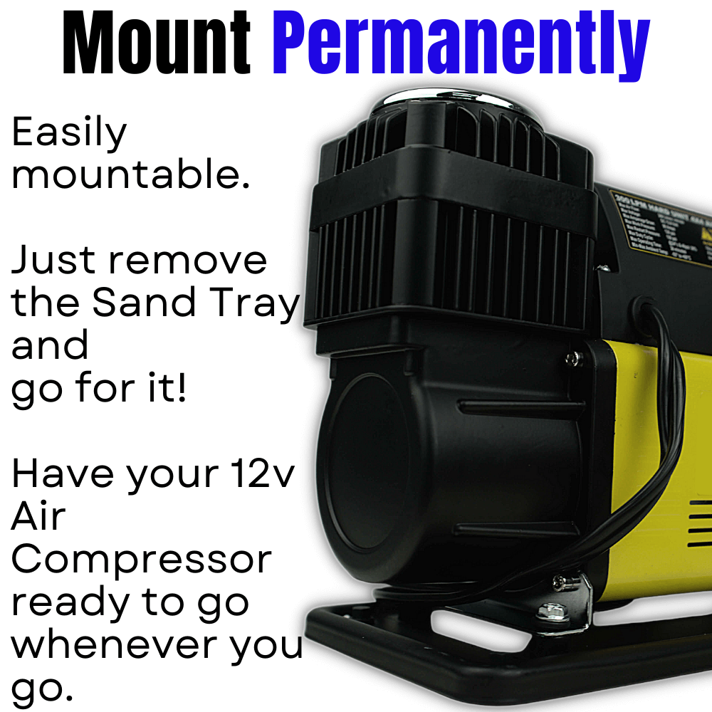 12v Air Compressor Twin Cylinder 300LPM