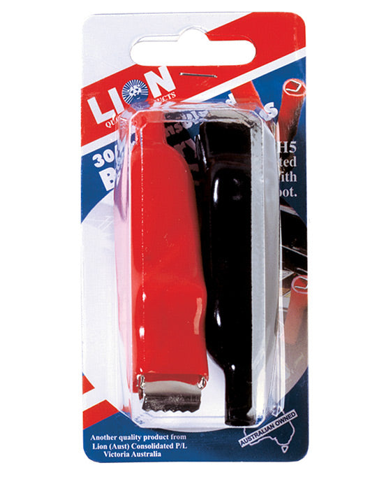 Lion Battery Test Clips Insulated 30 AMP 2pk