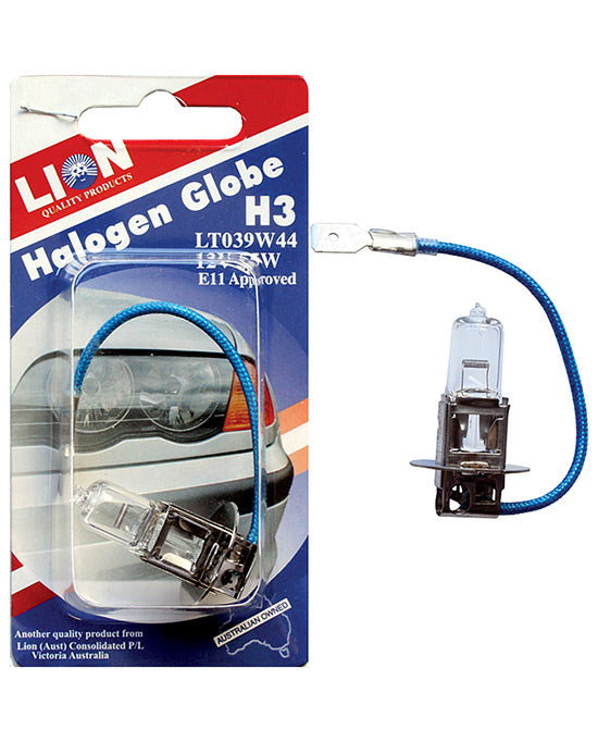 Lion Quartz Halogen Globe H3 12V 55W
