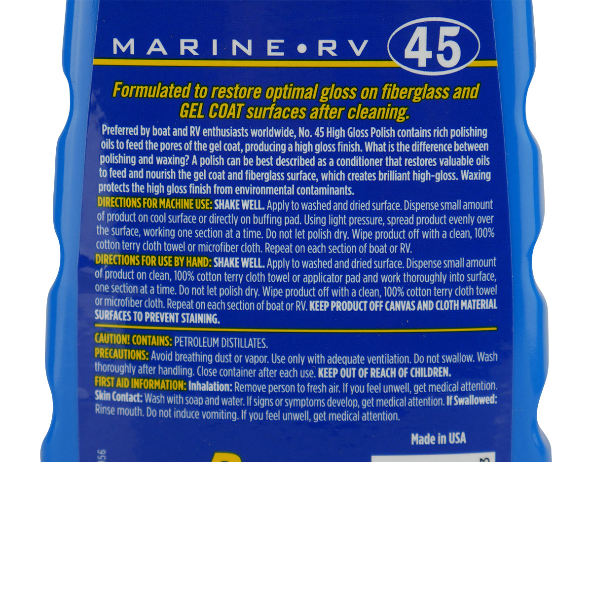 Meguiars Marine High Gloss Polish 473mL