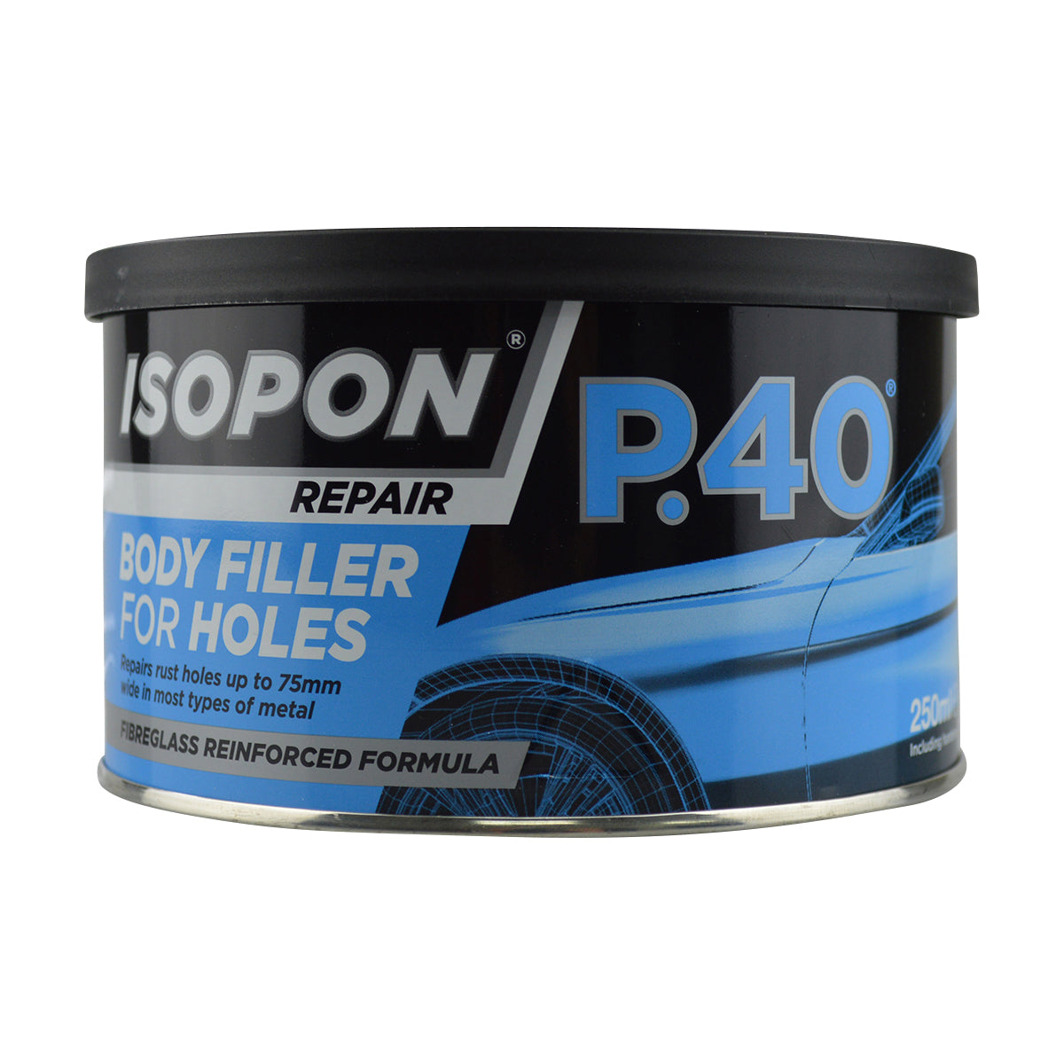 Fibreglass Body Filler Isopon 250mL