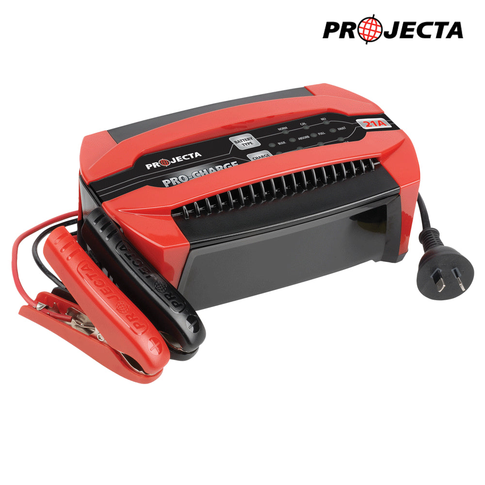 Projecta 12V Automatic 21 Amp 6 Stage Battery Charger
