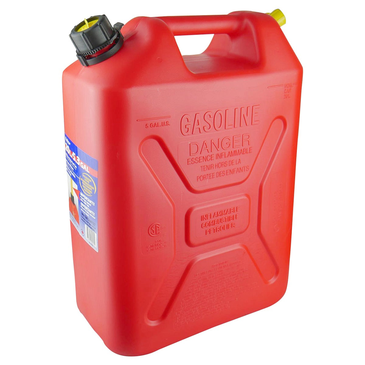 Scepter 20L Fuel Upright Jerry Can