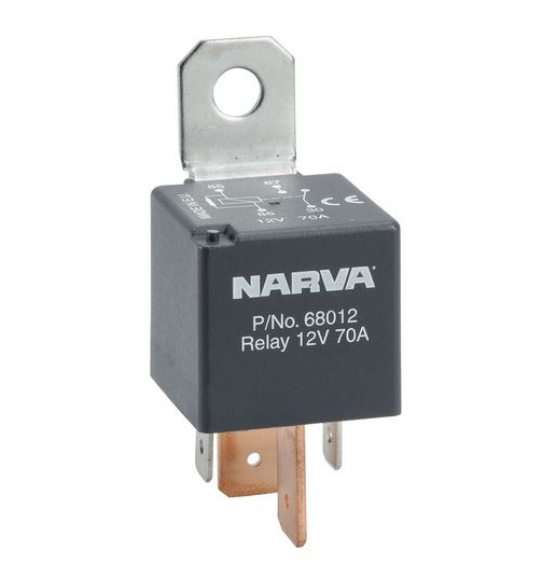 Narva 24V 50A Normally Open 4 Pin Relay