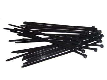 Cable Ties 100mm x 2.5mm Black | Bag of 100