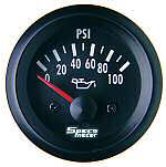 Speco Meter 2" Electric Oil Pressure and Sender Gauge 0-100 PSI