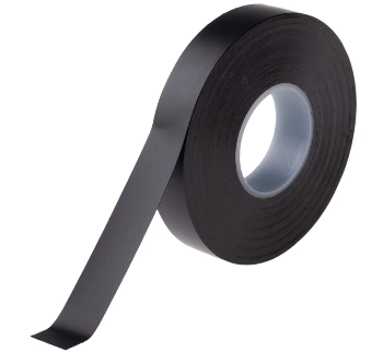 Insulation Tape 18mm x 20m Black Roll 10 Pack