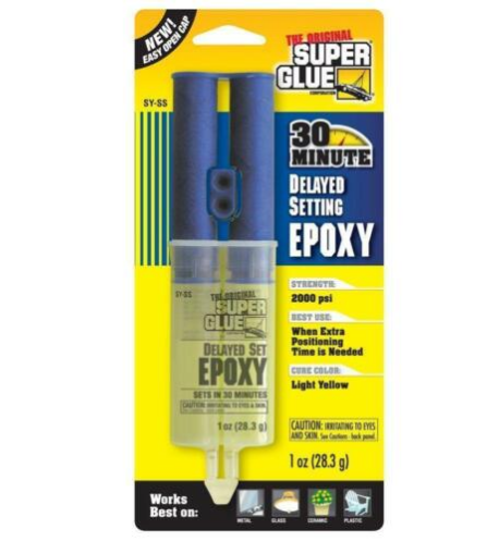 The Original Super Glue Delay Set Epoxy 28.3g