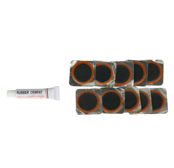 11 Piece Cold Patch Tube Repair Kit 44 mm x 10 Patches