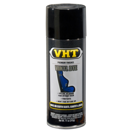 VHT Vinyl & Carpet Paint Satin Black 312g