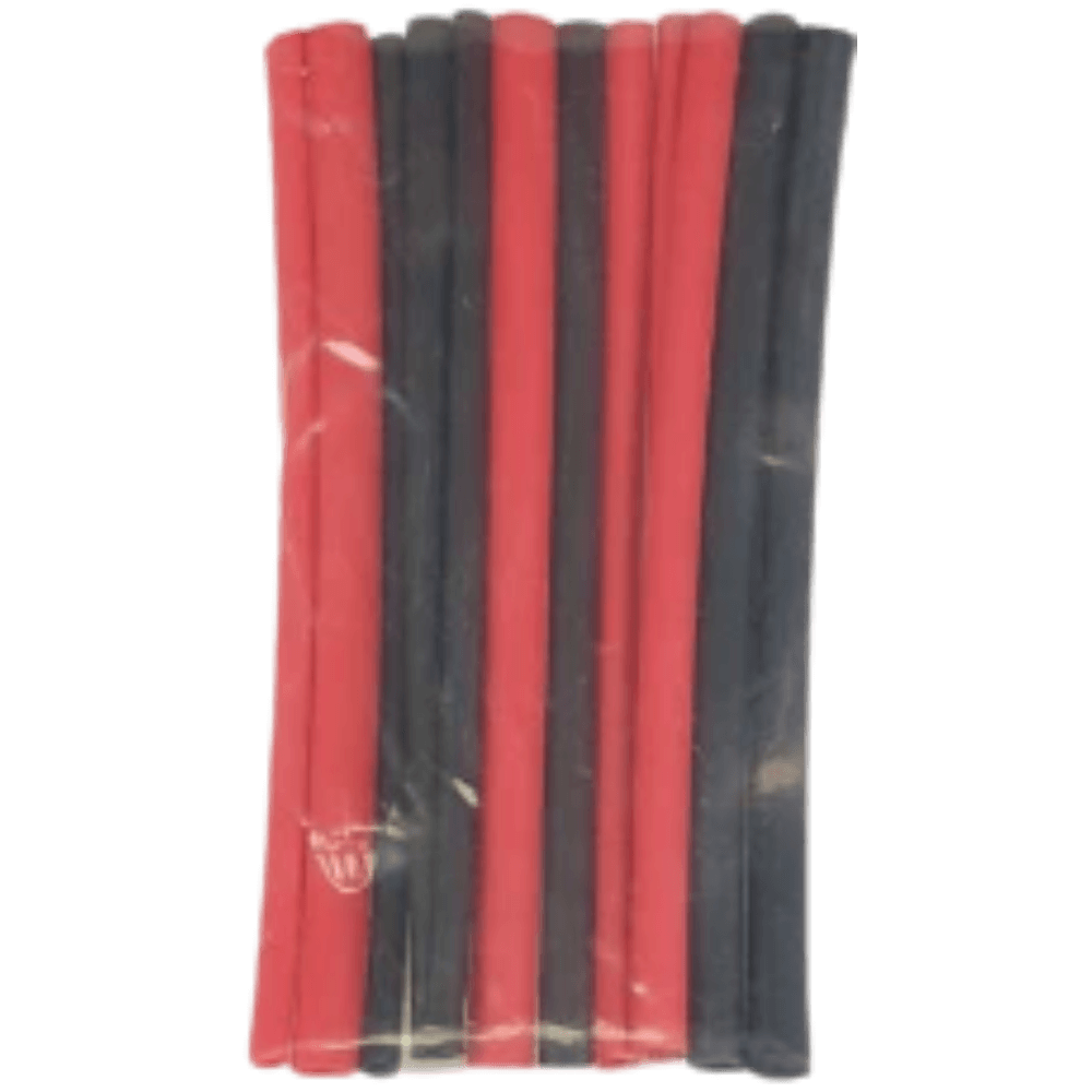 HeatShrink Tubing Red & Black 3.2mm - 6.44mm 12 Piece
