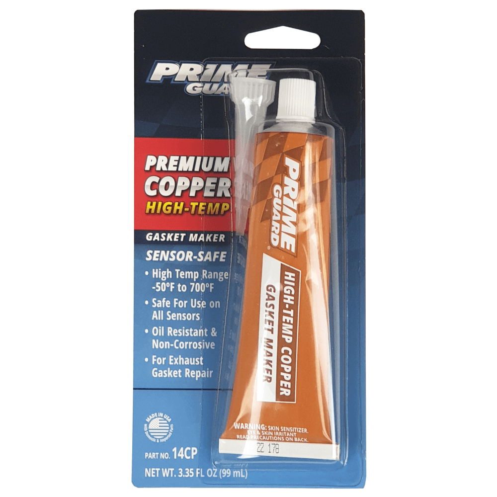 Prime Guard Premium High Temp Copper Gasket Maker 99mL