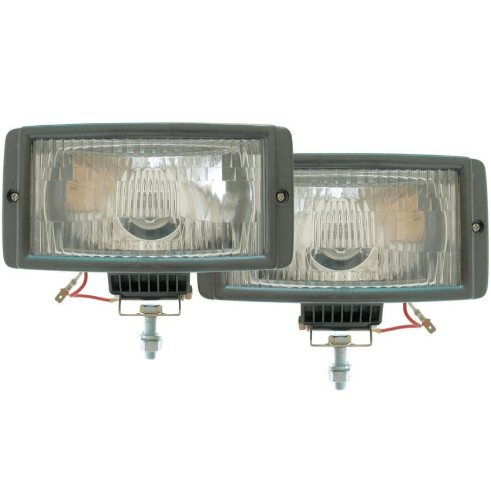 Driving Lamp Set Rectangular 100W Halogen
