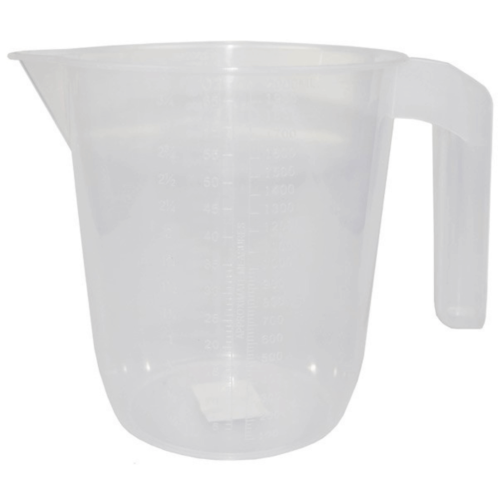 Plastic 2 Litre Jug with Measurements
