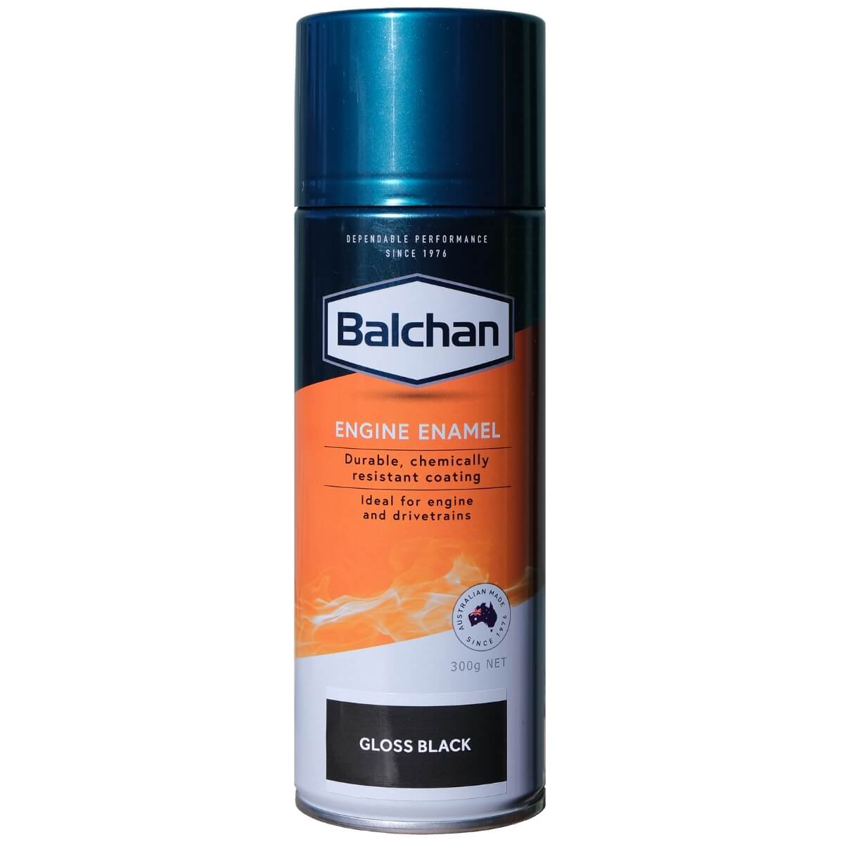 Balchan Engine Enamel Paint Gloss Black 300g