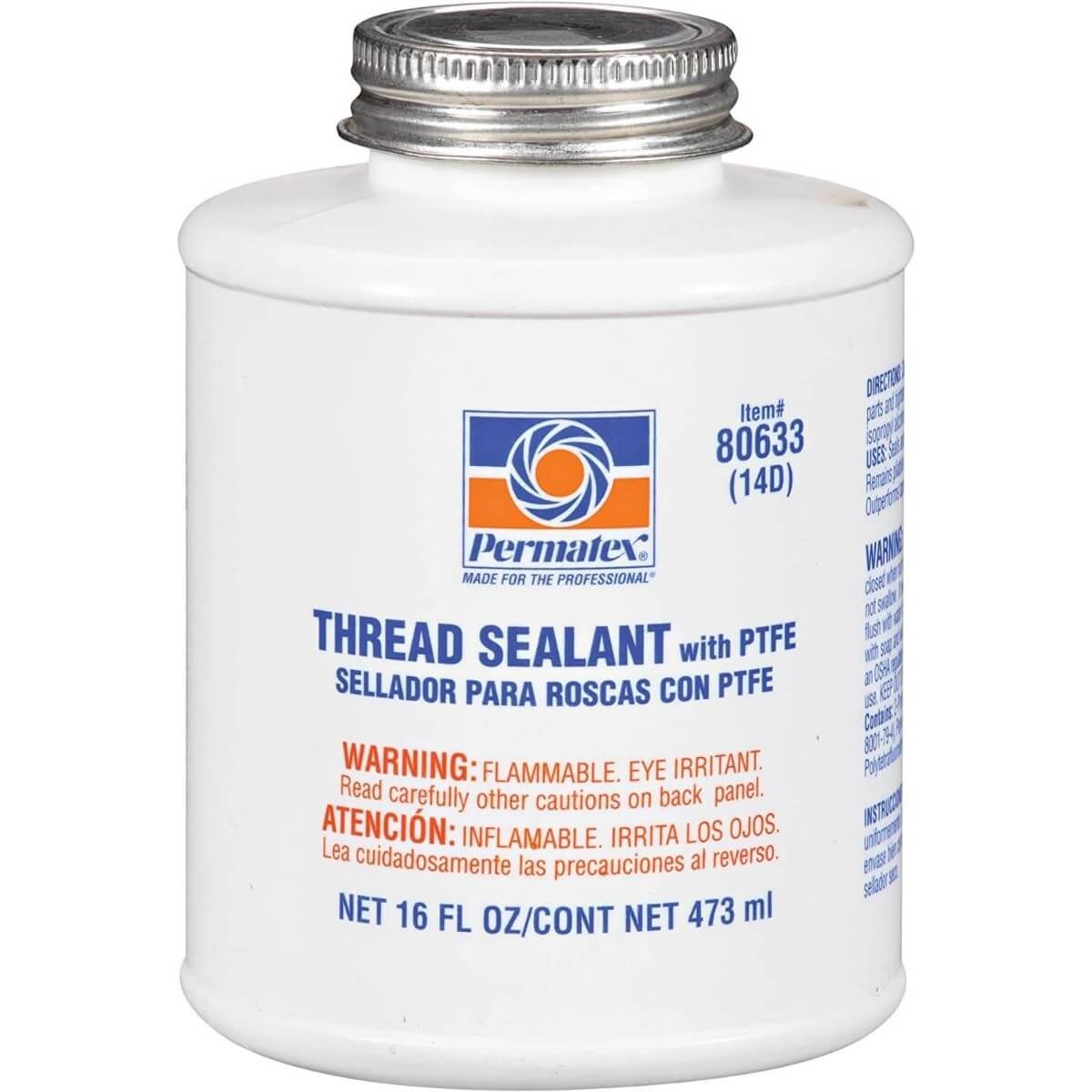 Permatex Thread Sealant with PTFE 473ml