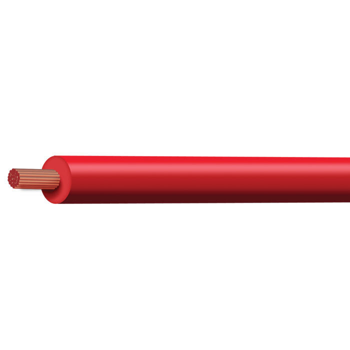 Battery Cable 0B&S Single Core Red 100M