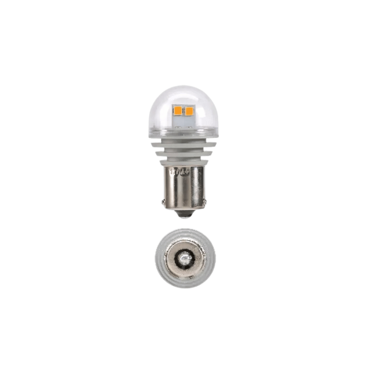 Narva 12V Bau15S L.E.D Indicator Globes Amber 2 per Pack