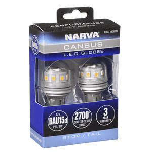 Narva 12/24V BAY15D P21/5W LED Globes With Canbus 2 per pack