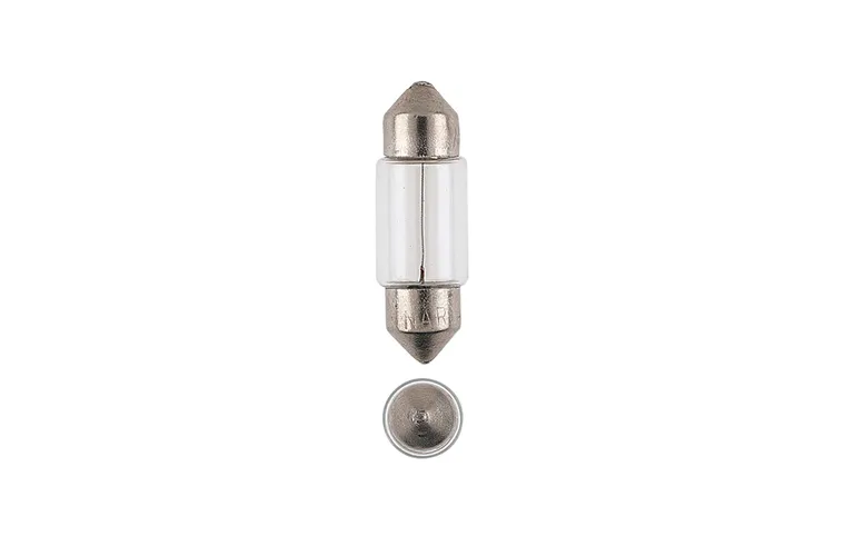 Narva 12V 10W T-10mm Festoon Globes