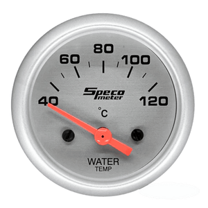 Speco Meter Electric Water Temperature Gauge 2"