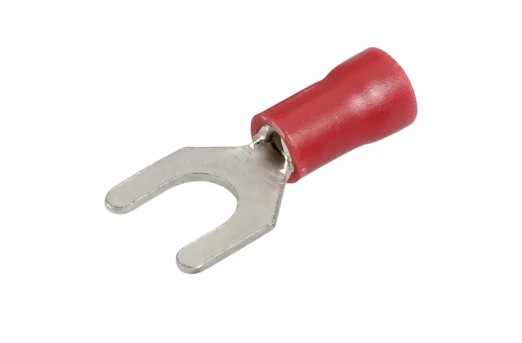 Narva Spade Terminal Red  5.0mm 21 Pack