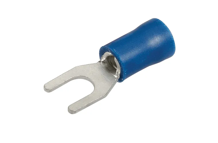Narva  Spade Terminal Blue 4.3mm 20 Pack