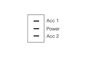 Narva On/Off/On Toggle Switch