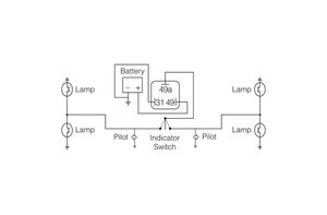 Narva 12 Volt 3 Pin Electronic Flasher