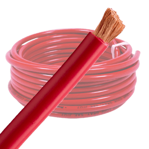 8 B&S Single Core Battery Cable - Black & Red - Various Lengths