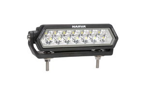 Narva Ultima Black Light Bars Long & Wide Hybrid Beam 8" Pair