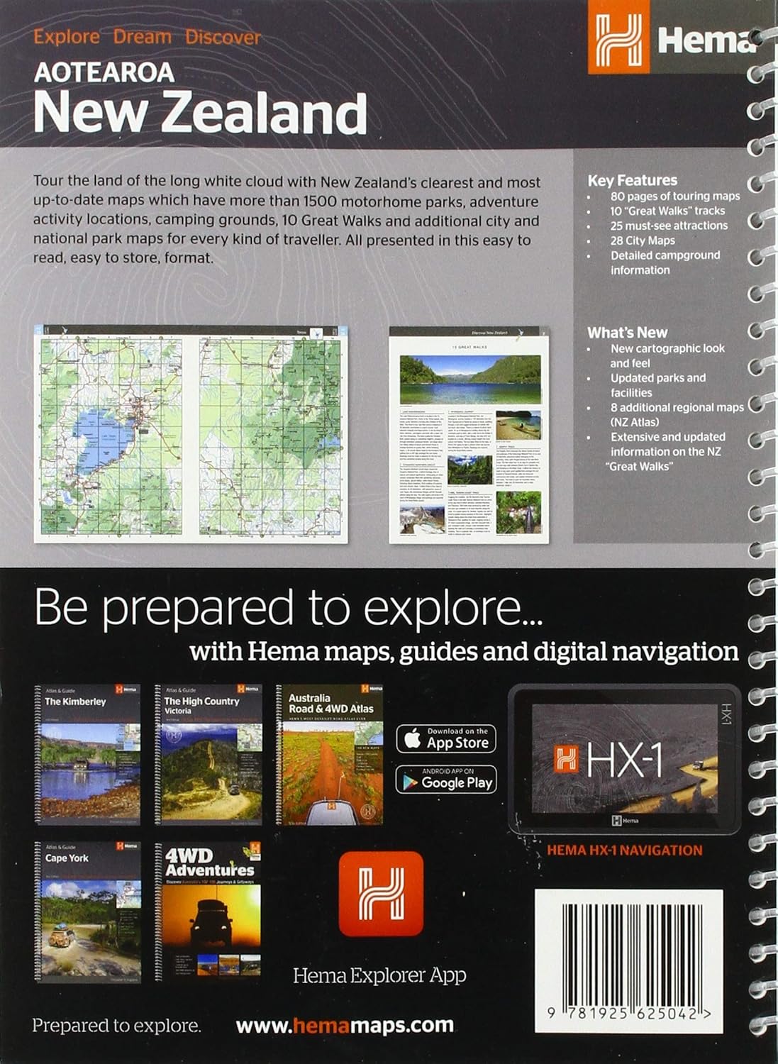 Hema New Zealand Handy Atlas