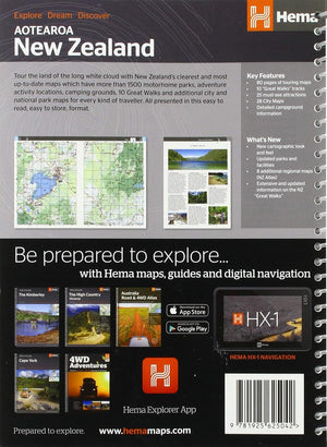 Hema New Zealand Handy Atlas