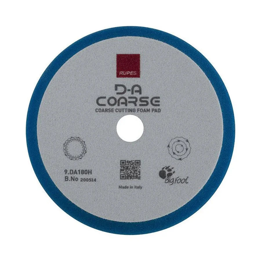 Rupes DA Big Foot Blue Coarse Cutting Foam Pad 180mm (7")