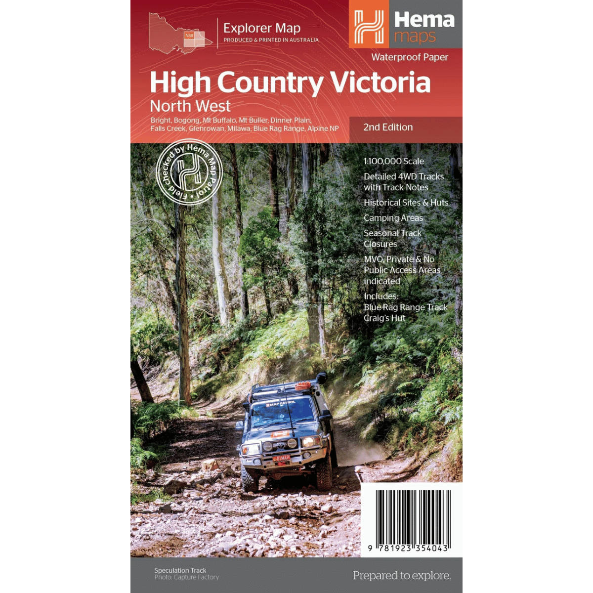 Hema The Victorian High Country 4 Map Pack