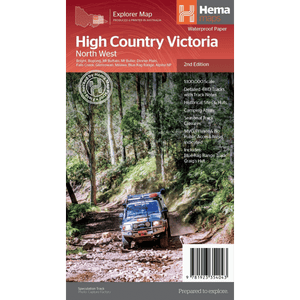 Hema The Victorian High Country 4 Map Pack