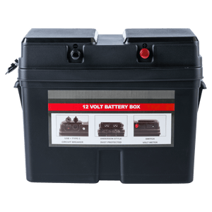 Battery Box Portable with USB & Anderson-style Plug Sockets