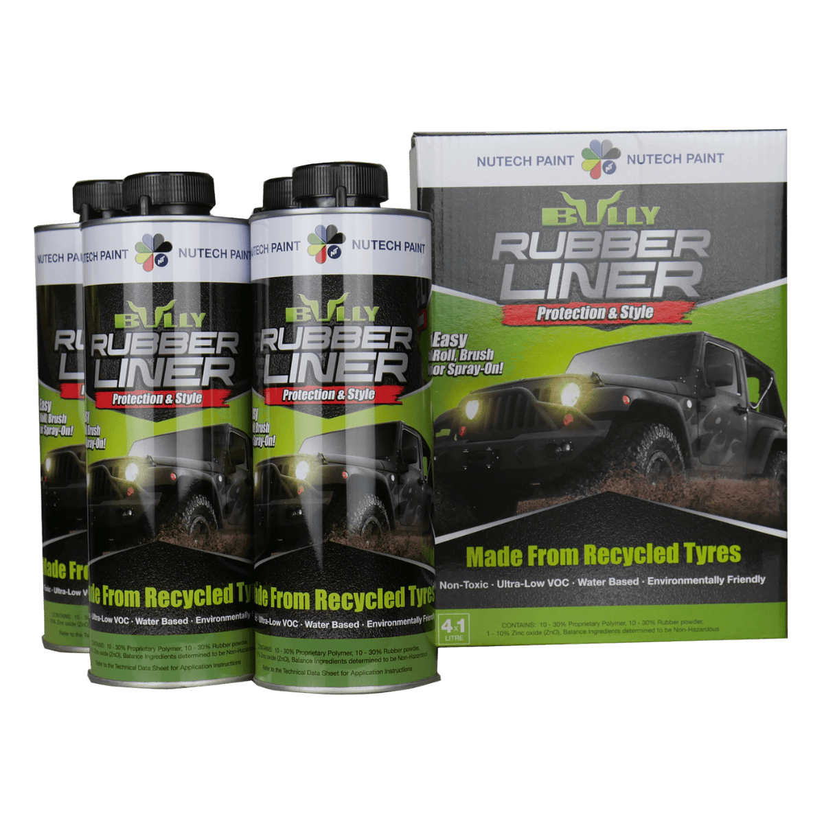 BullyLiner Rubberized Coating – Custom Colours & Sizes