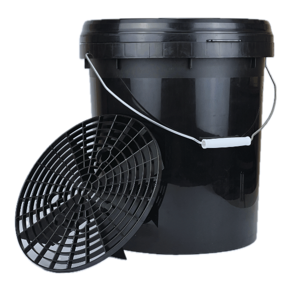 Bucket Heavy Duty with Lid & Grit Guard 20L
