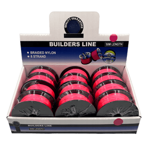 Builders Line Fluro 50m/100m Box of 12