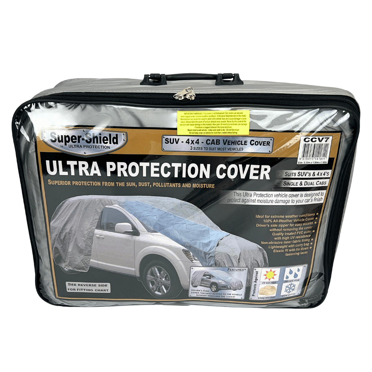Super-Shield Ultra Protection Cover for SUV & 4WD